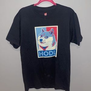 Hanes Dogecoin/HODL T-Shirt
Size: Medium
Price: $15
